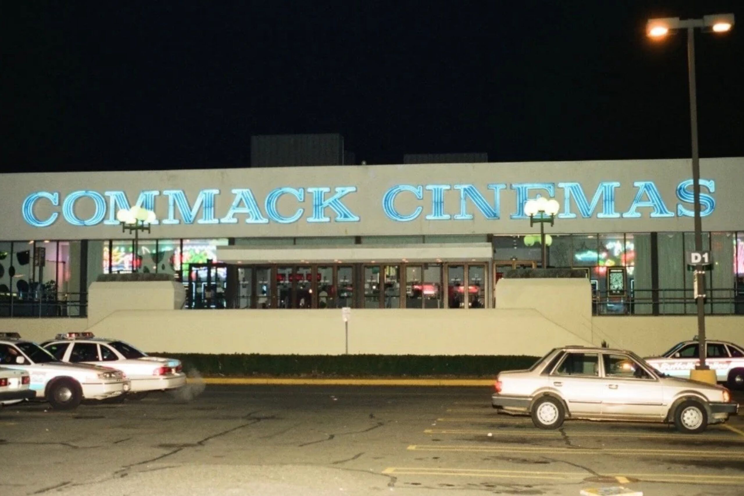 Commack movie theater front.