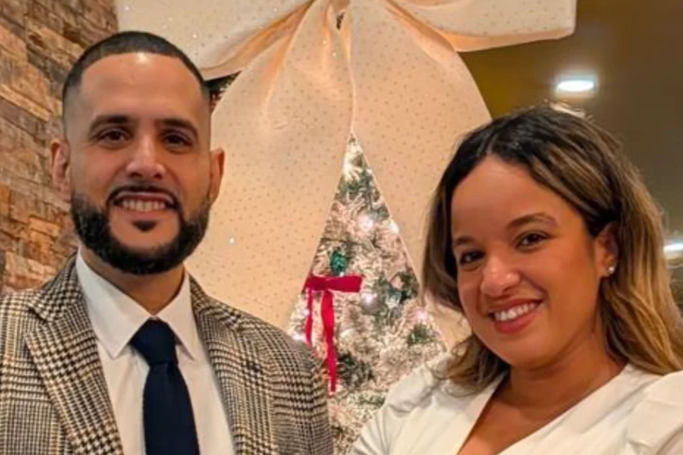 Carlos Ramos and his wife, Karina Reyes.
