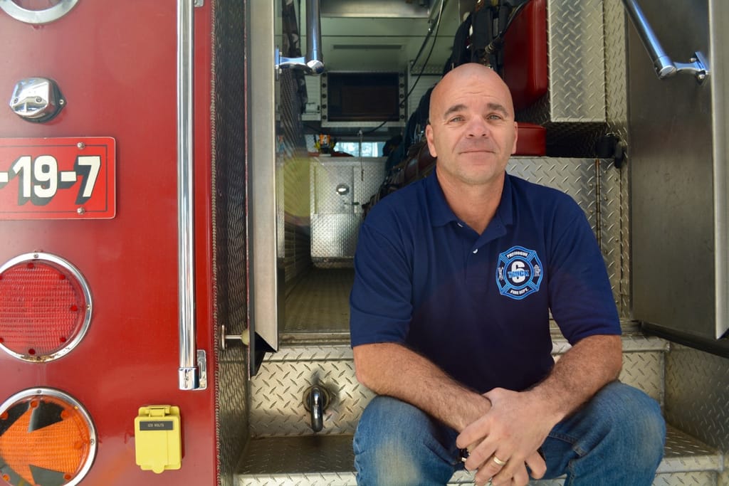 Patchogue Fire District rescue truck referendum. (Michael White)