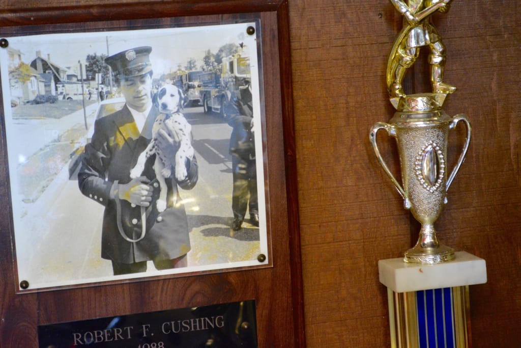 Fallen firefighter Robert Cushing of Patchogue. (Michael White)