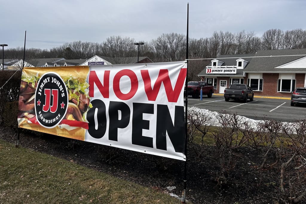 Jimmy John's has opened in Miller Place.