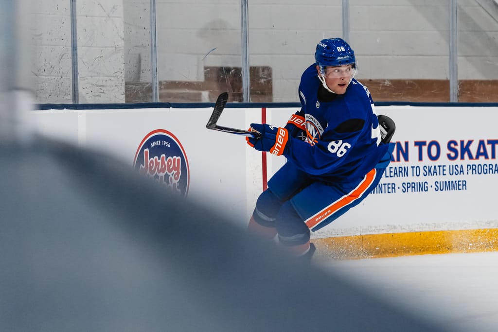 Michael Hagens. (Credit: New York Islanders)