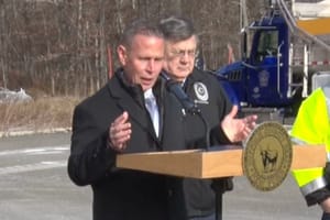 Suffolk Police Commissioner Kevin Catalina vented his frustration with CVS, alleging they had hampered the investigation into a murder by delaying release of surveillance video from inside the Lindenhurst CVS store.