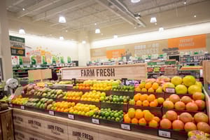 The produce section at Sprouts in Centereach.