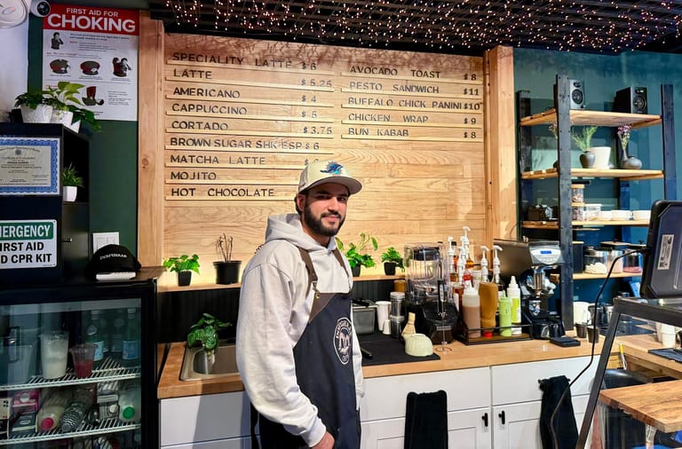 Pakistani flavors meet pistachio lattes at new Wantagh coffee cafe