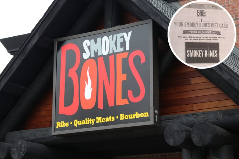 Have a Smokey Bones gift card? Here's what you can do