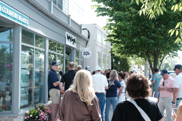 PopUp Bagels officially opens first Suffolk County shop in Westhampton