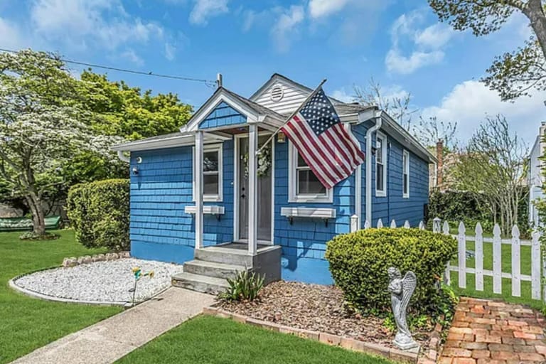 home for sale in west islip -- a cottage.