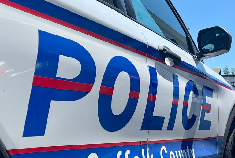 Suffolk County Police Department car.