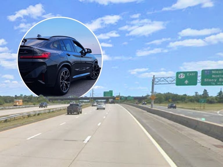 Video: pair survive Bayport crash after being thrown from car
