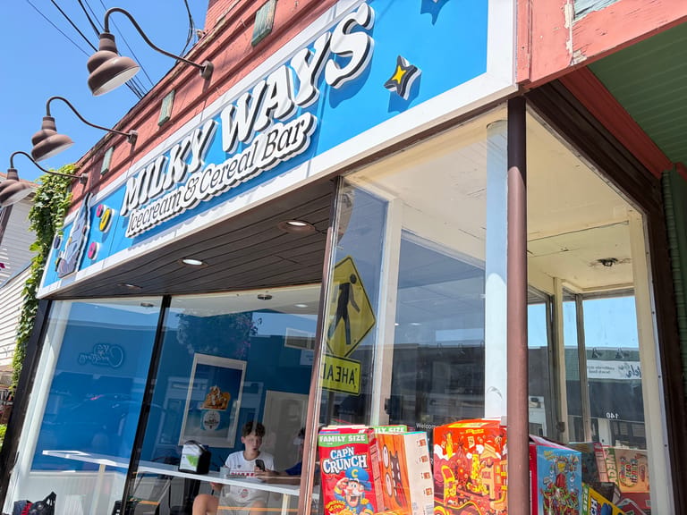 Milky Ways brings its cereal-blended ice cream creations to Port Jefferson