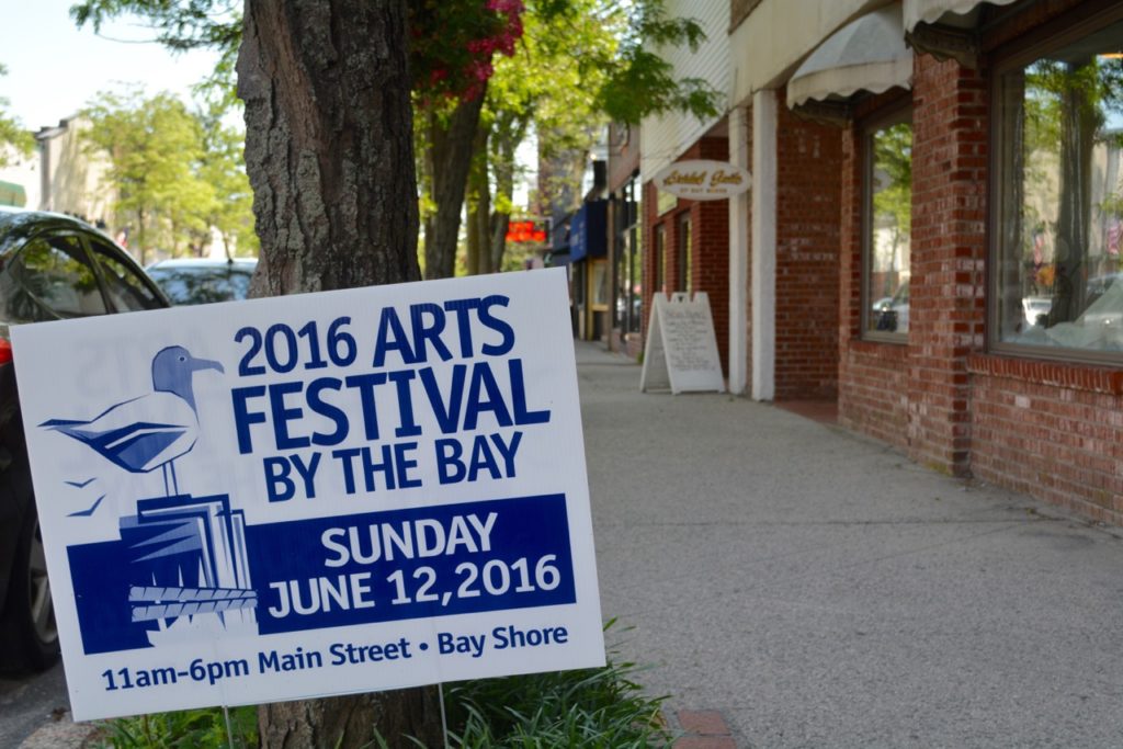 Bay Shore is getting ready for Sunday's big Arts Festival by the Bay