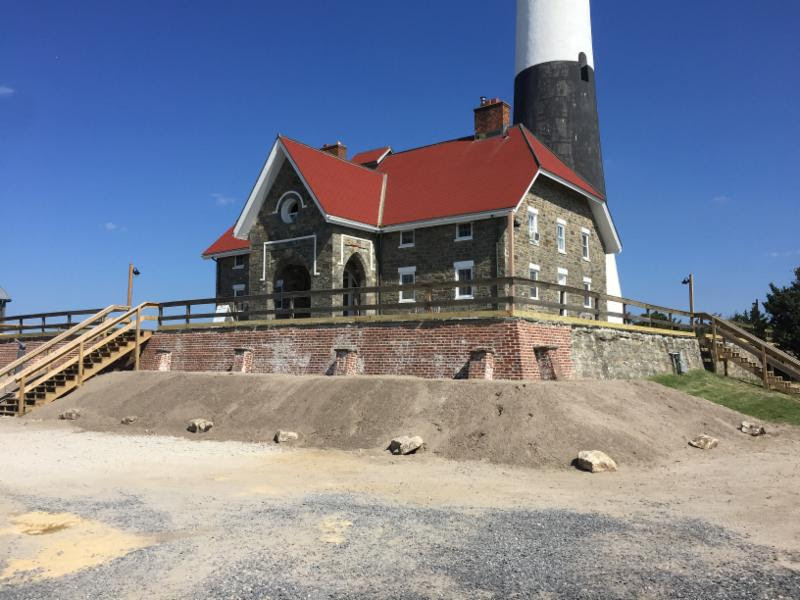 Fire Island Lighthouse repairs