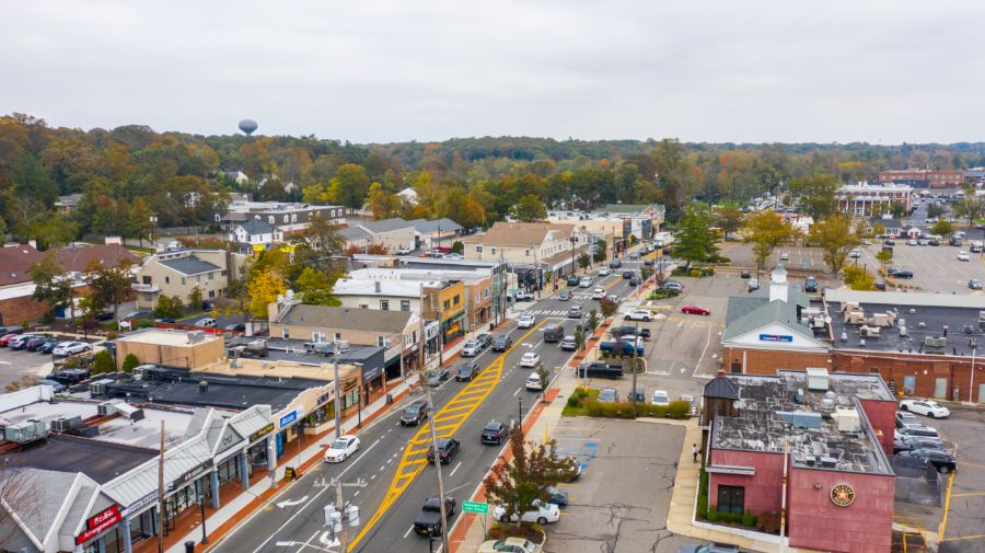 The focus is on the downtowns in Smithtown's comprehensive plan
