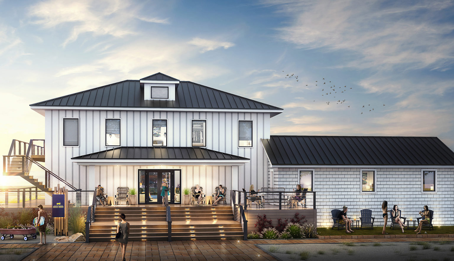 A look at the new Fire Island Beach House, set to open June 25 in Ocean
