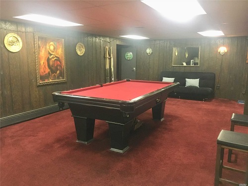 basement of farm ranch at 18 Alcolade Dr, Shirley