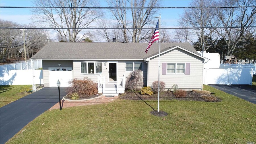 house for sale at 2 Marion Drive, Moriches, NY.