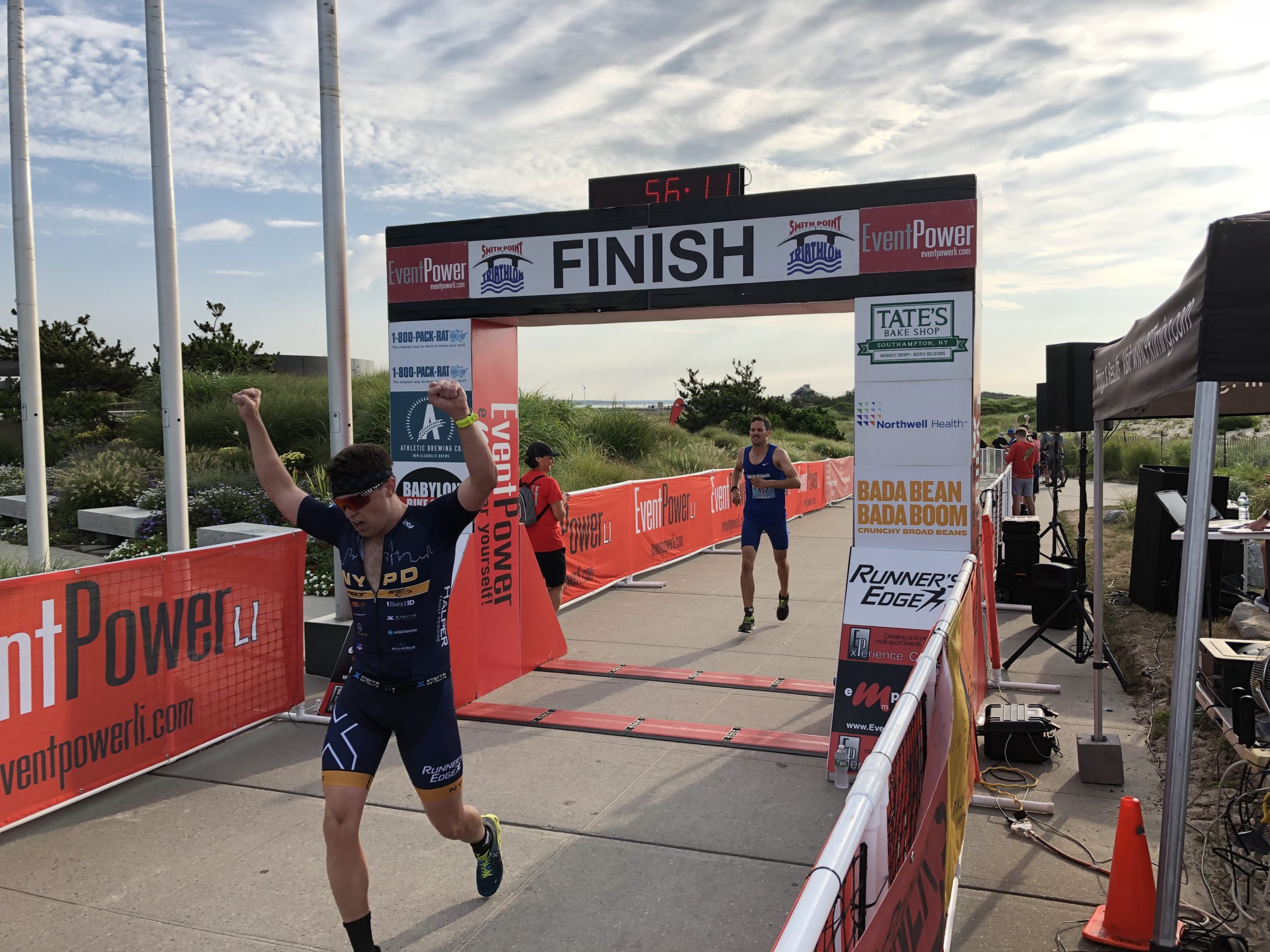 14 photos E. Patchogue man wins Smith Point Triathlon for 7th time