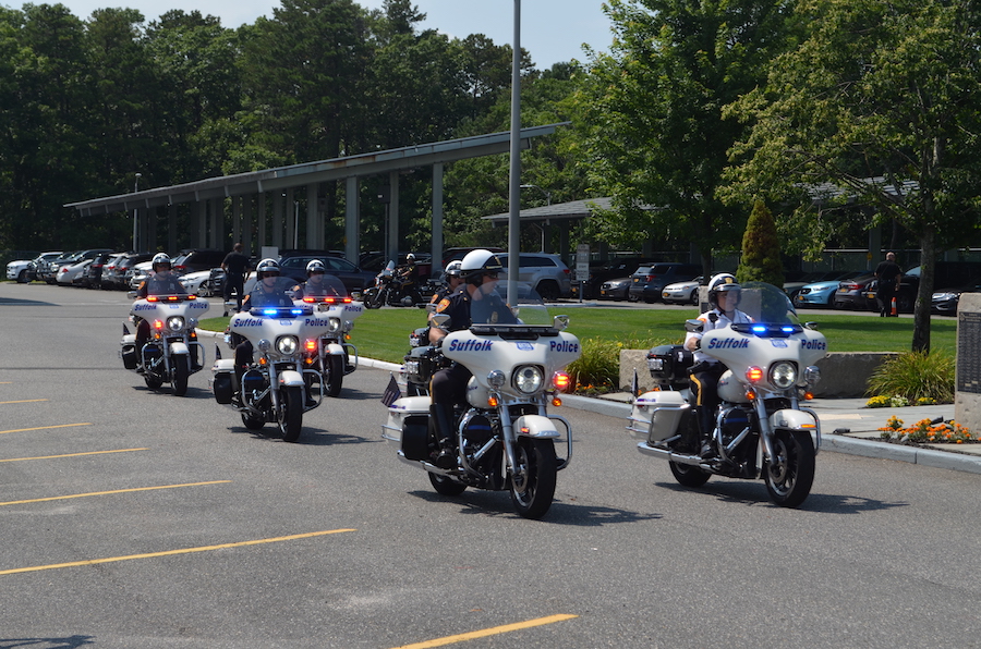 Ride to Remember tribute stops in Suffolk County to honor fallen officer