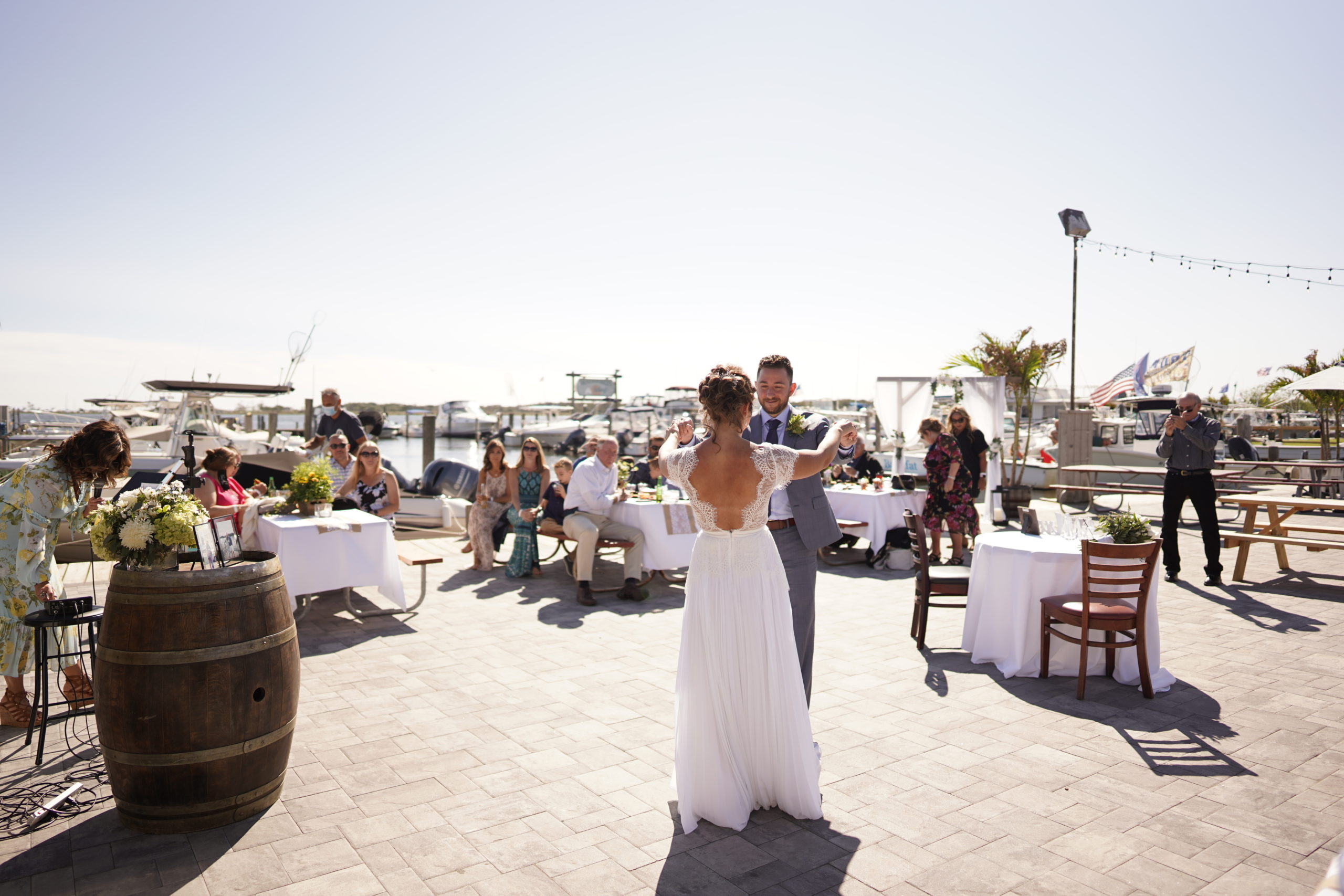 Long Island weddings at The Wharf in Oakdale