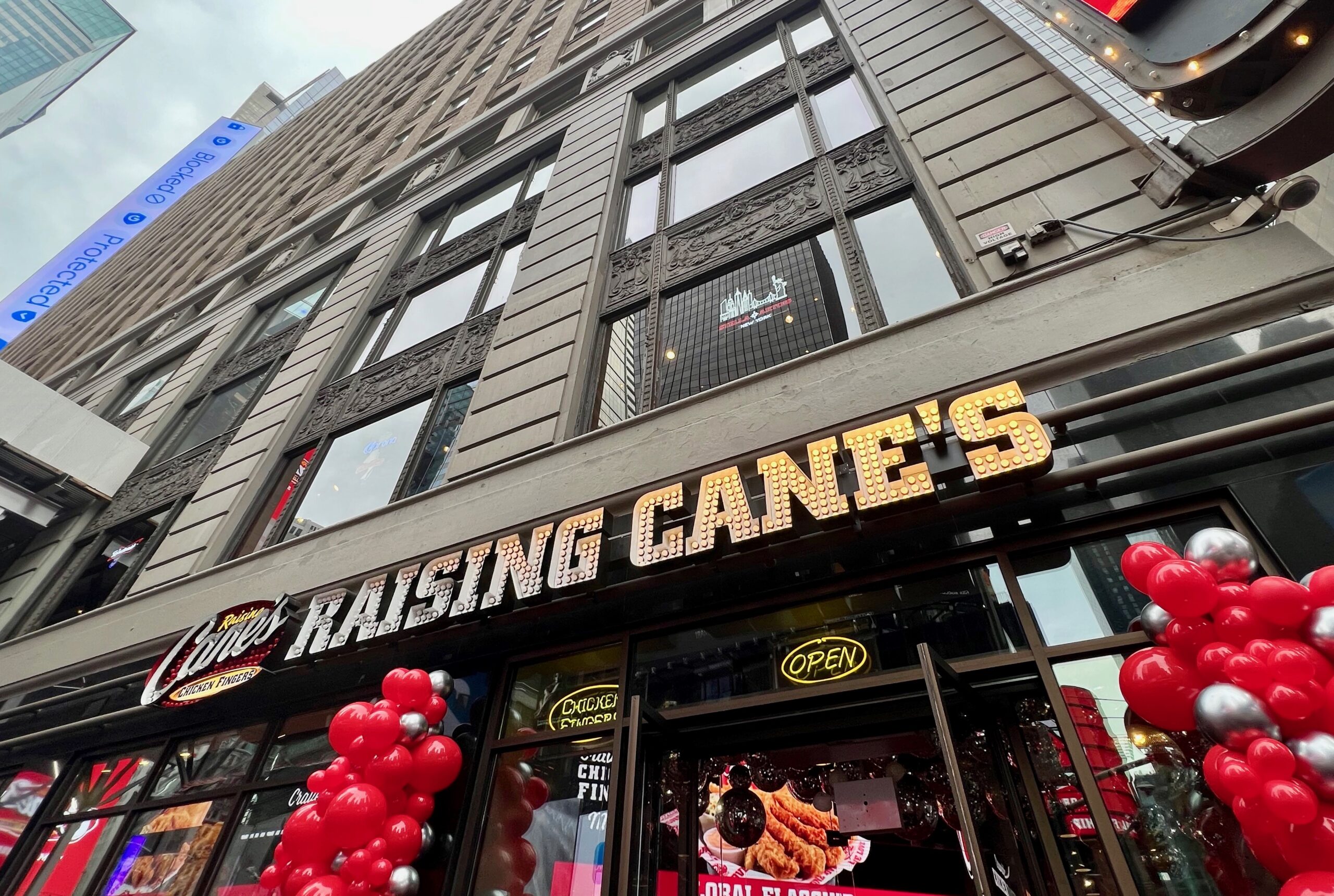 Raising Cane's NYC Time Square