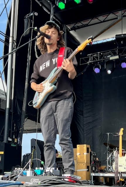 Brian Murray of Manhasset performs at the Great South Bay Music Festival in Patchogue. (Credit: Nick Marchand)