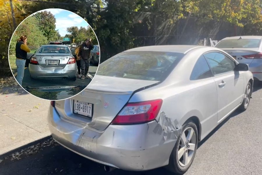 Okay! Suspected Belt Parkway scammers’ car spotted in Brooklyn after viral dashcam video