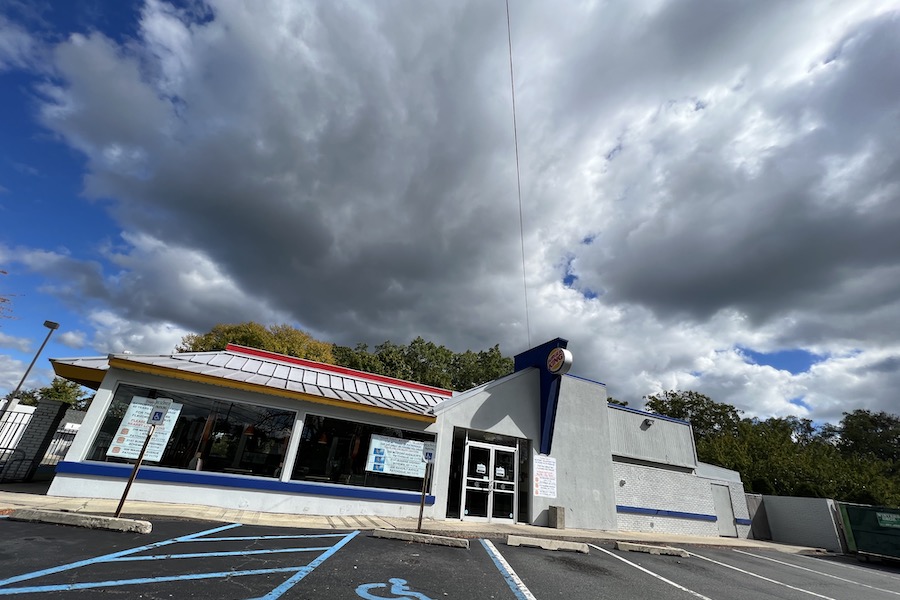 The Burger King at 32 Montauk Highway in Blue Point, N.Y., served up its last Whoppers in October 2023. (Credit: Nick Esposito/GLI file photo)