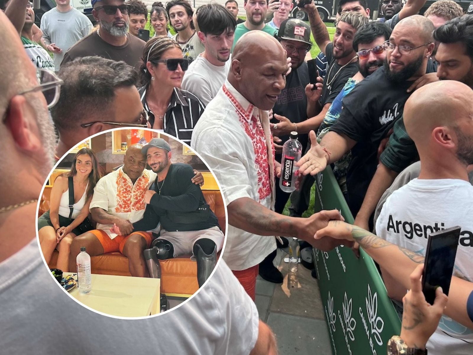 Mike Tyson makes it to Farmingville, and gives fans exactly what they wanted
