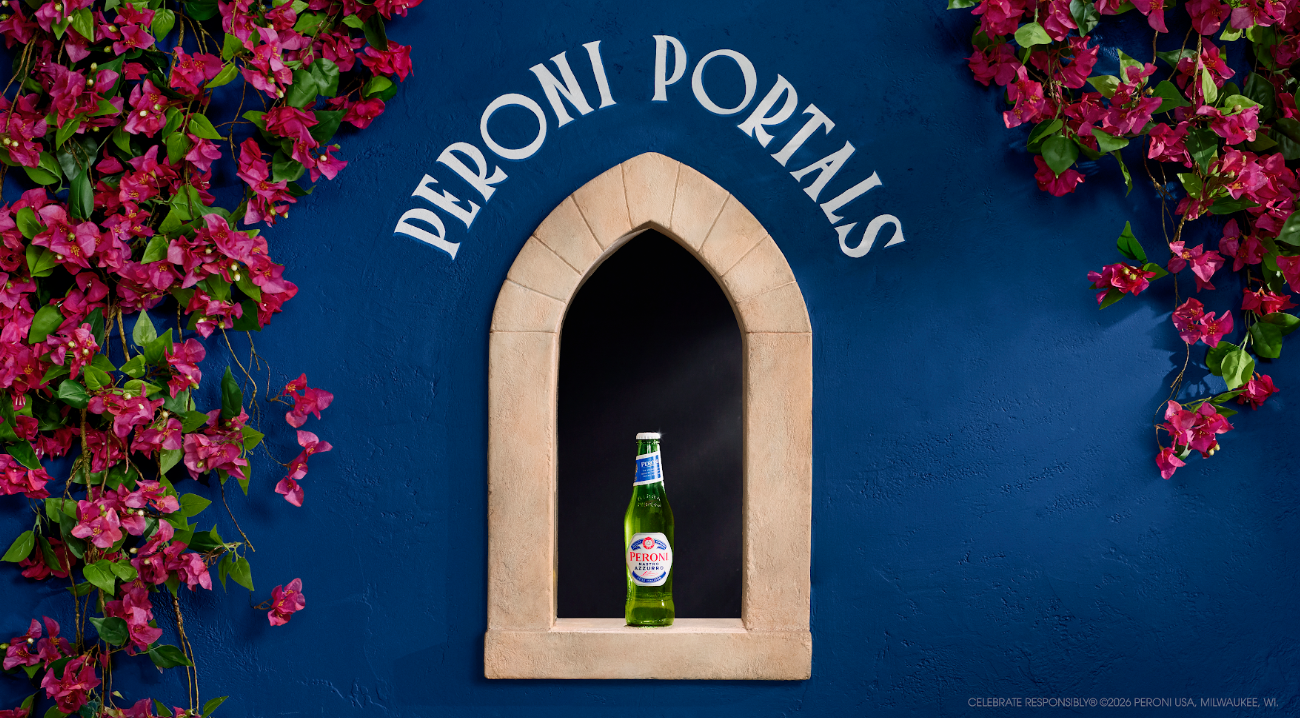 Peroni brings Italian-inspired pop-up beer windows to Long Island