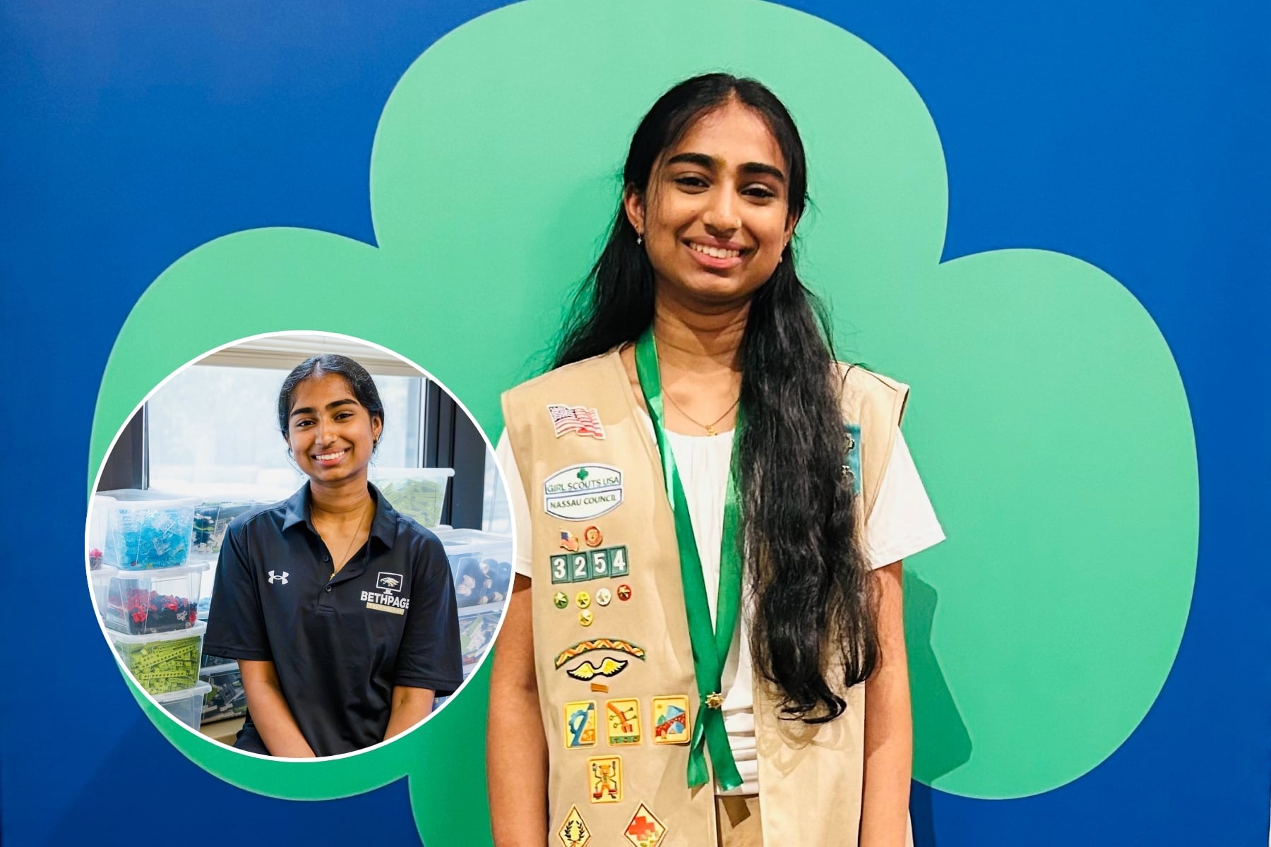 Bethpage senior earns prestigious Girl Scout Gold Award for creating free robotics program